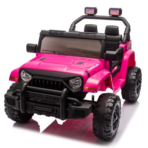 12V Kids Electric Ride-On Car with Parental Control Dual Drive and Four-Wheel Suspension Trend Times 0