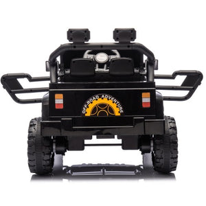 12V Kids Electric Ride-On Car with Parental Control Dual Drive and Four-Wheel Suspension Trend Times 3