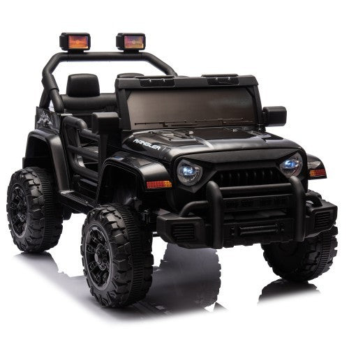 12V Kids Electric Ride-On Car with Parental Control Dual Drive and Four-Wheel Suspension Trend Times 4