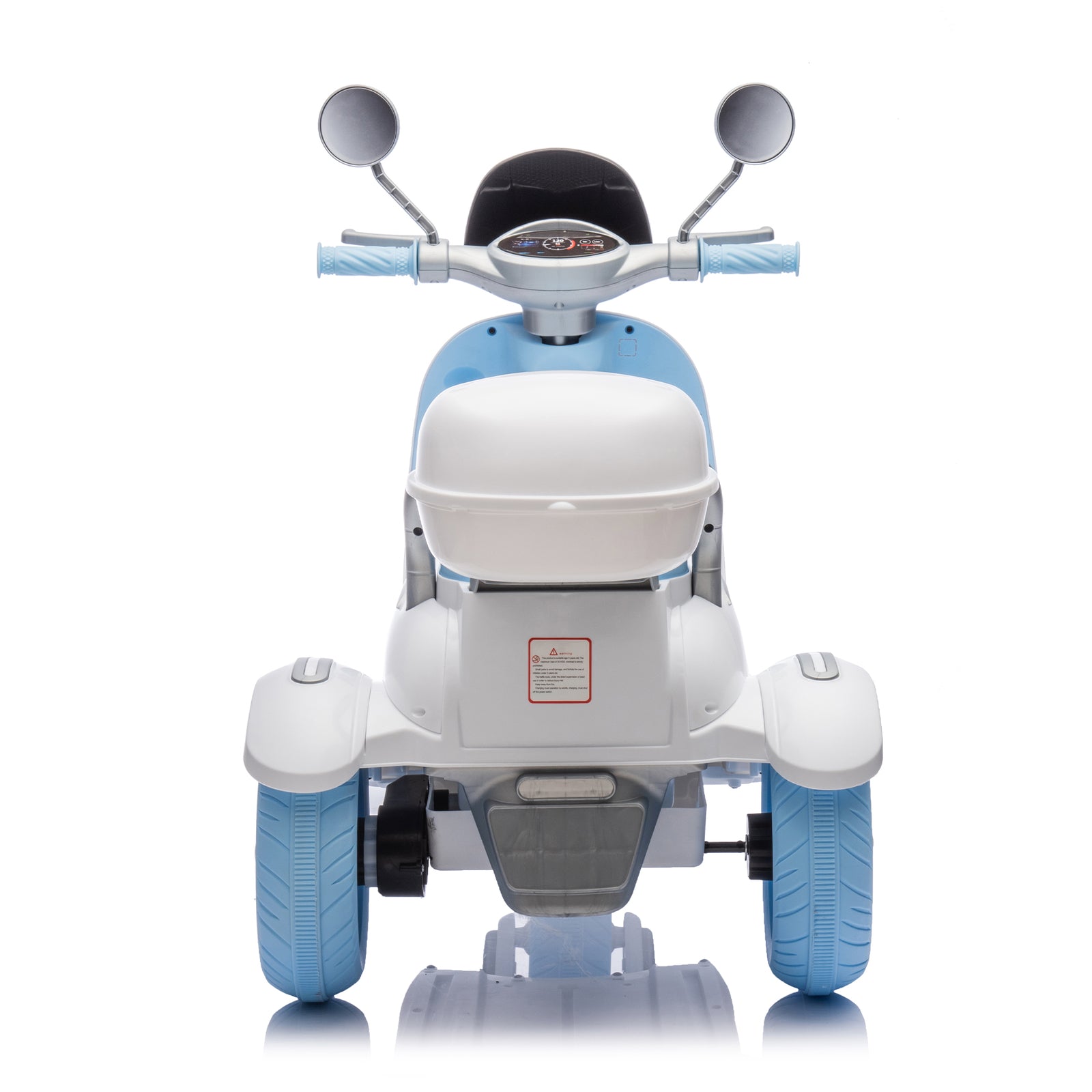 12V Kids Electric Ride-On Motorcycle Toy with 3 Wheels and Slow Start Safety Feature Trend Times 2