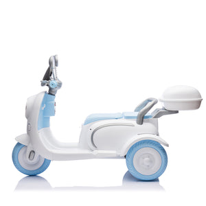 12V Kids Electric Ride-On Motorcycle Toy with 3 Wheels and Slow Start Safety Feature Trend Times 7