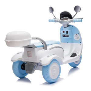 12V Kids Electric Ride-On Motorcycle Toy with 3 Wheels and Slow Start Safety Feature Trend Times 1