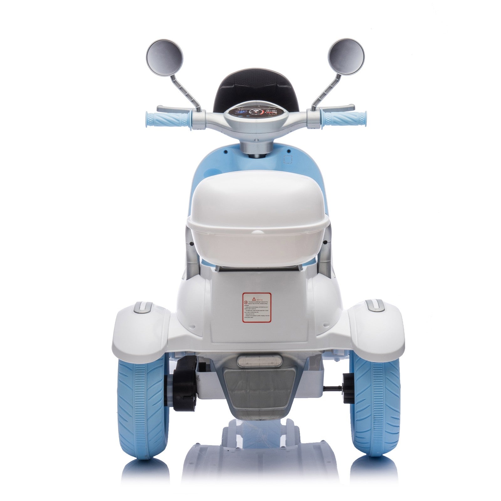 12V Kids Electric Ride-On Motorcycle Toy with 3 Wheels and Slow Start Safety Feature Trend Times 2