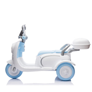 12V Kids Electric Ride-On Motorcycle Toy with 3 Wheels and Slow Start Safety Feature Trend Times 7