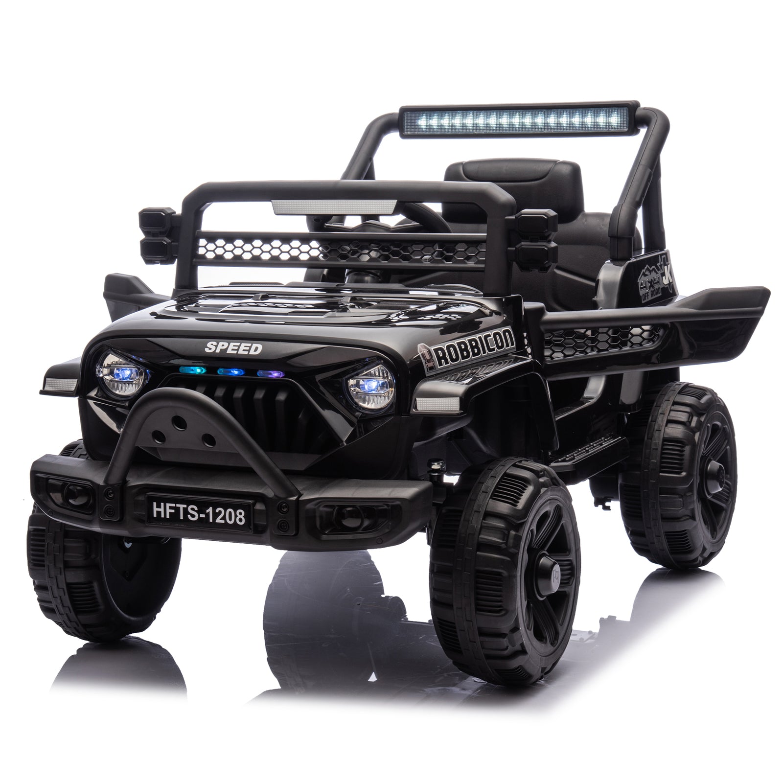 12V Kids Electric Ride-On Truck Car with Parental Remote Control and LED Lights Toy Trend Times 14