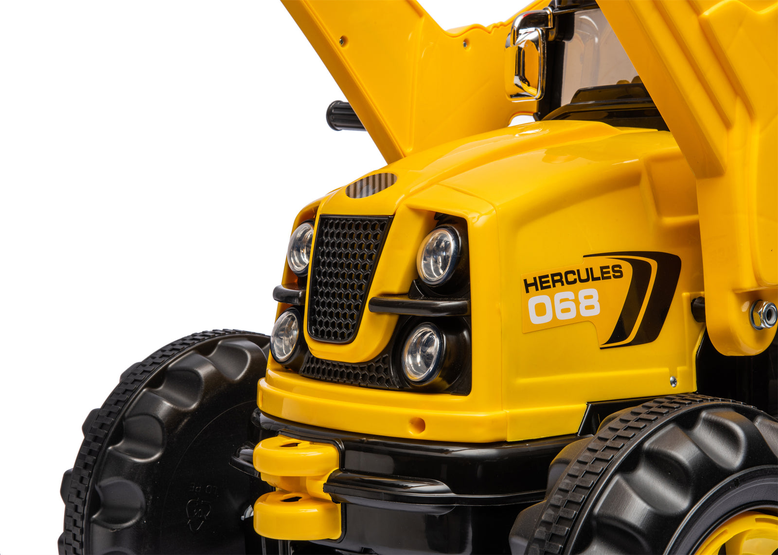 12V Battery-Powered Kids Ride-On Excavator Front Loader Construction Vehicle Trend Times 10
