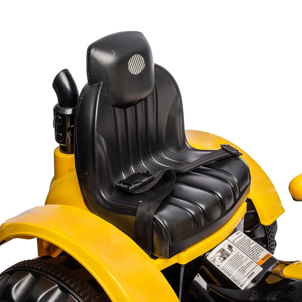 12V Battery-Powered Kids Ride-On Excavator Front Loader Construction Vehicle Trend Times 15