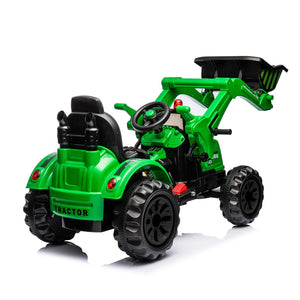 12V Kids Ride-On Excavator with Working Arm and Safety Belt Trend Times 3