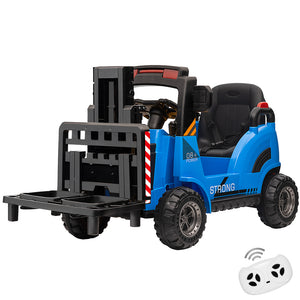 12V Electric Kids Ride-On Forklift Construction Toy Car with Remote Control Trend Times 0