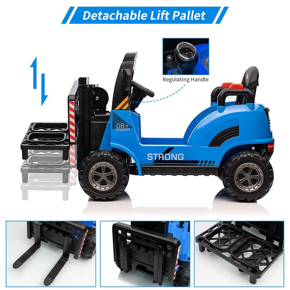 12V Electric Kids Ride-On Forklift Car with Remote Control Trend Times 11