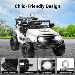 12V Electric Kids Ride-On Jeep 2-Seater with Remote Control and LED Lights Trend Times 9
