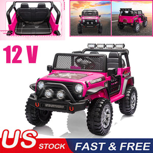 12V Electric Kids Ride On Jeep Car Toy Truck with Remote Control Trend Times Variant 0