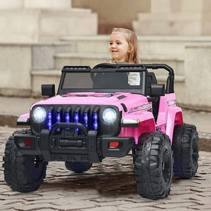 12V Pink Kids Ride-On Jeep Car with 2.4G Remote Control Trend Times 1