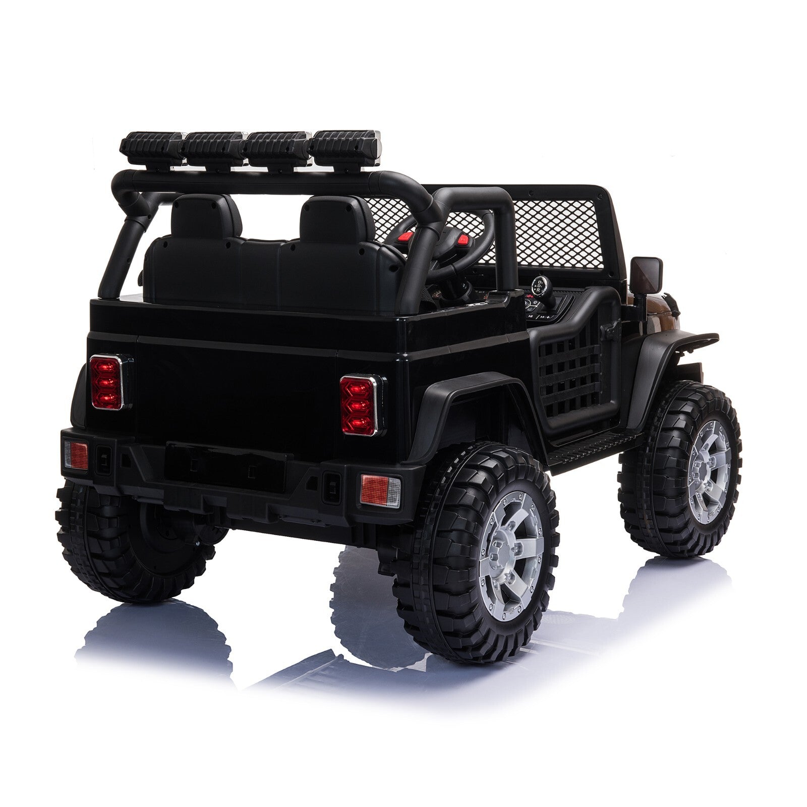 12V Electric Ride-On Jeep with Remote Control for Kids Ages 3-8 Black Trend Times 11