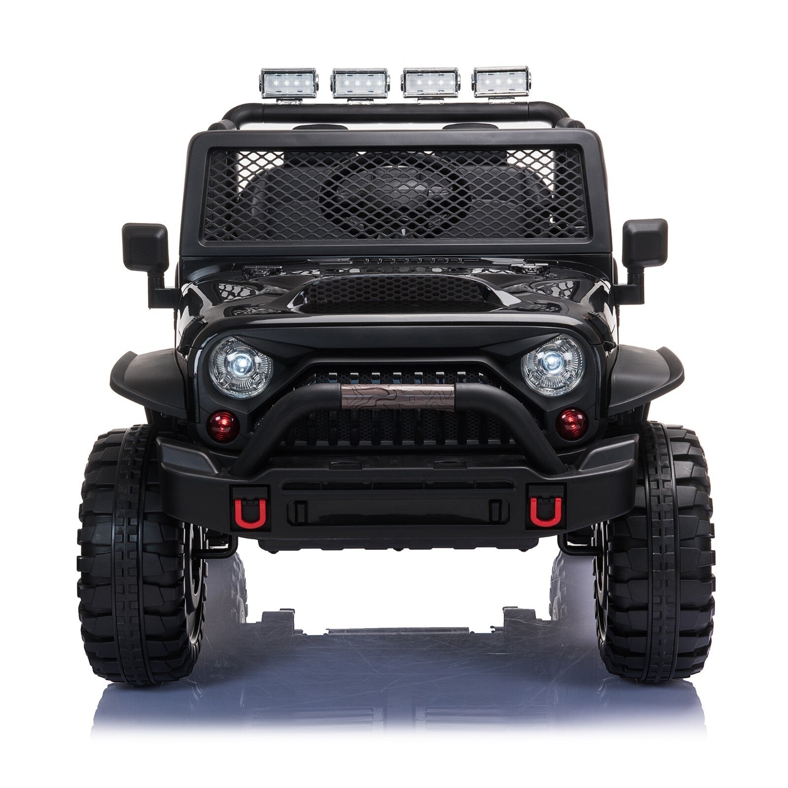 12V Electric Ride-On Jeep with Remote Control for Kids Ages 3-8 Black Trend Times 9