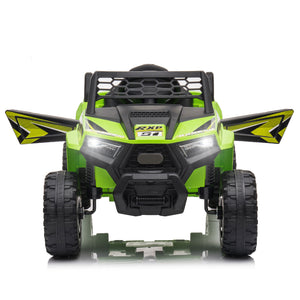 12V Electric Kids Ride-On Mini UTV Car with Front LED Lights and Horn Single Seat Trend Times 5