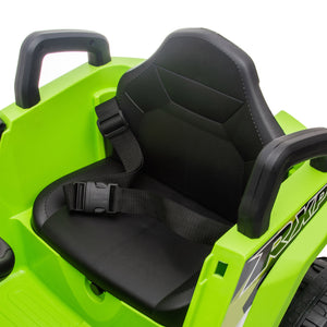 12V Electric Kids Ride-On Mini UTV Car with Front LED Lights and Horn Single Seat Trend Times 9