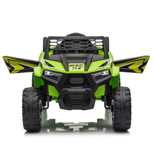 12V Electric Kids Ride-On Mini UTV Car with Front LED Lights and Horn Single Seat Trend Times Variant 0