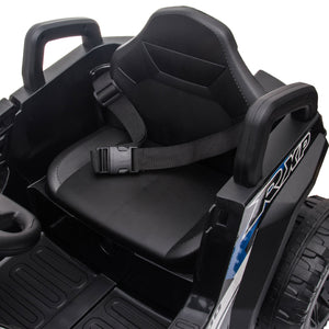 12V Kids Electric Ride-On Mini UTV Car with Front LED Lights and Horn, Single Seater Trend Times 5