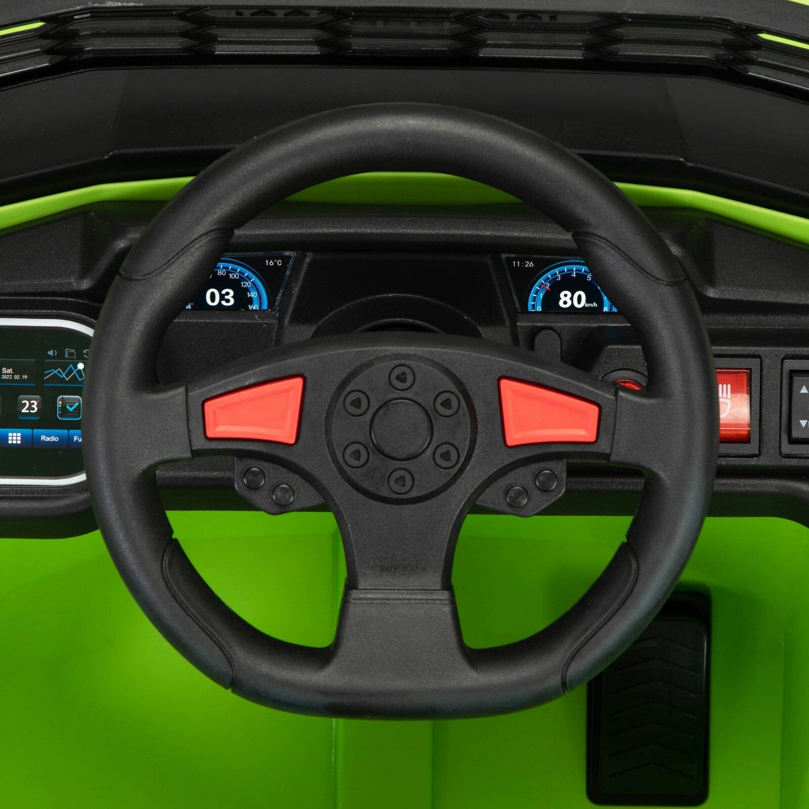 12V Kids Electric Ride-On Mini UTV with Front LED Lights and Horn Trend Times 9