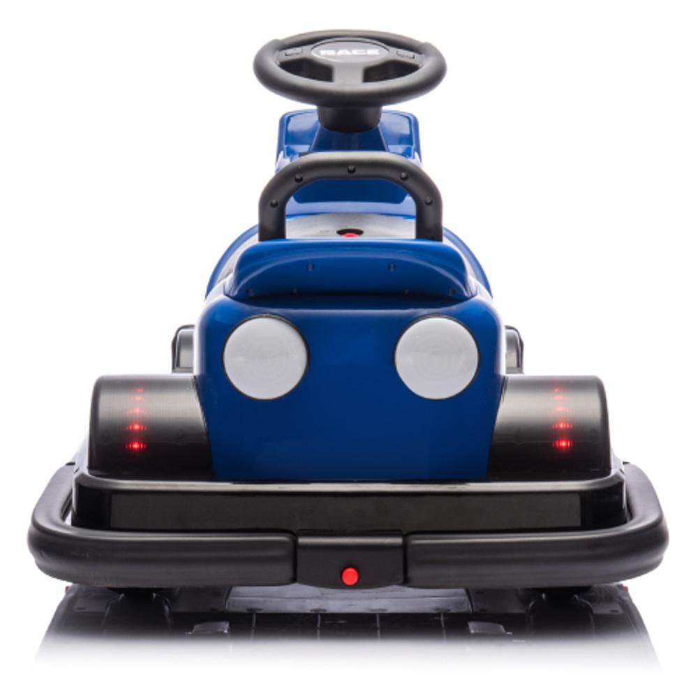 12V Ride-On Motor Bumper Car for Kids Ages 3-5 with Cute Blue Design Trend Times 5