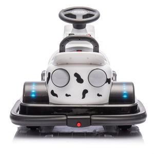 12V Kids Ride-On Bumper Motor Car with Cute Design and Music for Ages 3-5 Trend Times 3