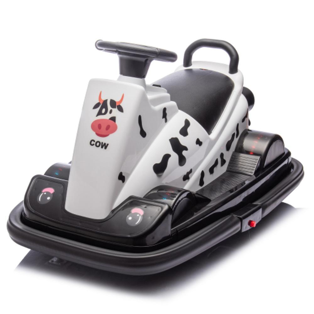 12V Kids Ride-On Bumper Motor Car with Cute Design and Music for Ages 3-5 Trend Times 5