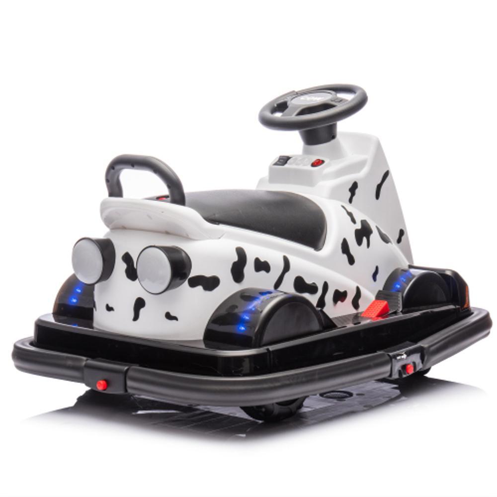 12V Kids Ride-On Bumper Motor Car with Cute Design and Music for Ages 3-5 Trend Times 6