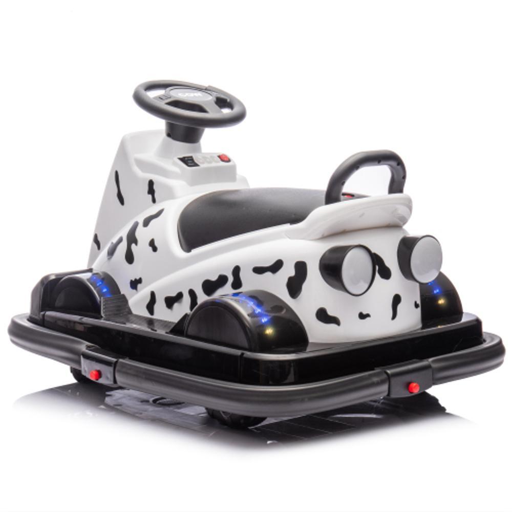 12V Kids Ride-On Bumper Motor Car with Cute Design and Music for Ages 3-5 Trend Times 7