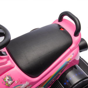12V Kids Ride-On Motor Bumper Car with Integrated System, Four Wheels, and Waterfall Lights Trend Times 17