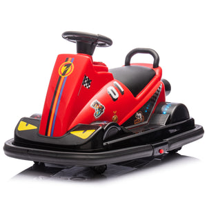 12V Kids Ride-On Motor Bumper Car with 360-Degree Rotation System Trend Times 3