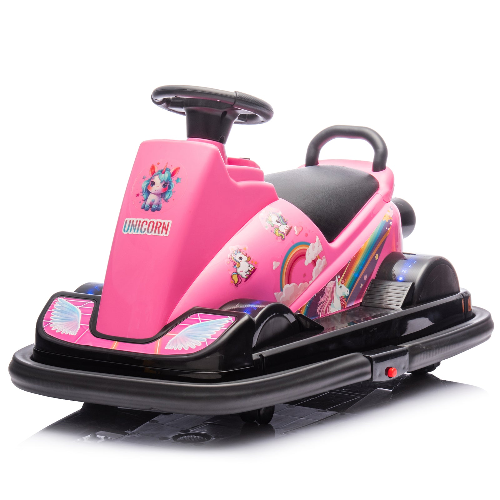 12V Kids Ride-On Motor Bumper Car with 360-Degree Rotation System Trend Times 6
