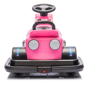 12V Kids Ride-On Motor Bumper Car with 360-Degree Rotation System Trend Times 8