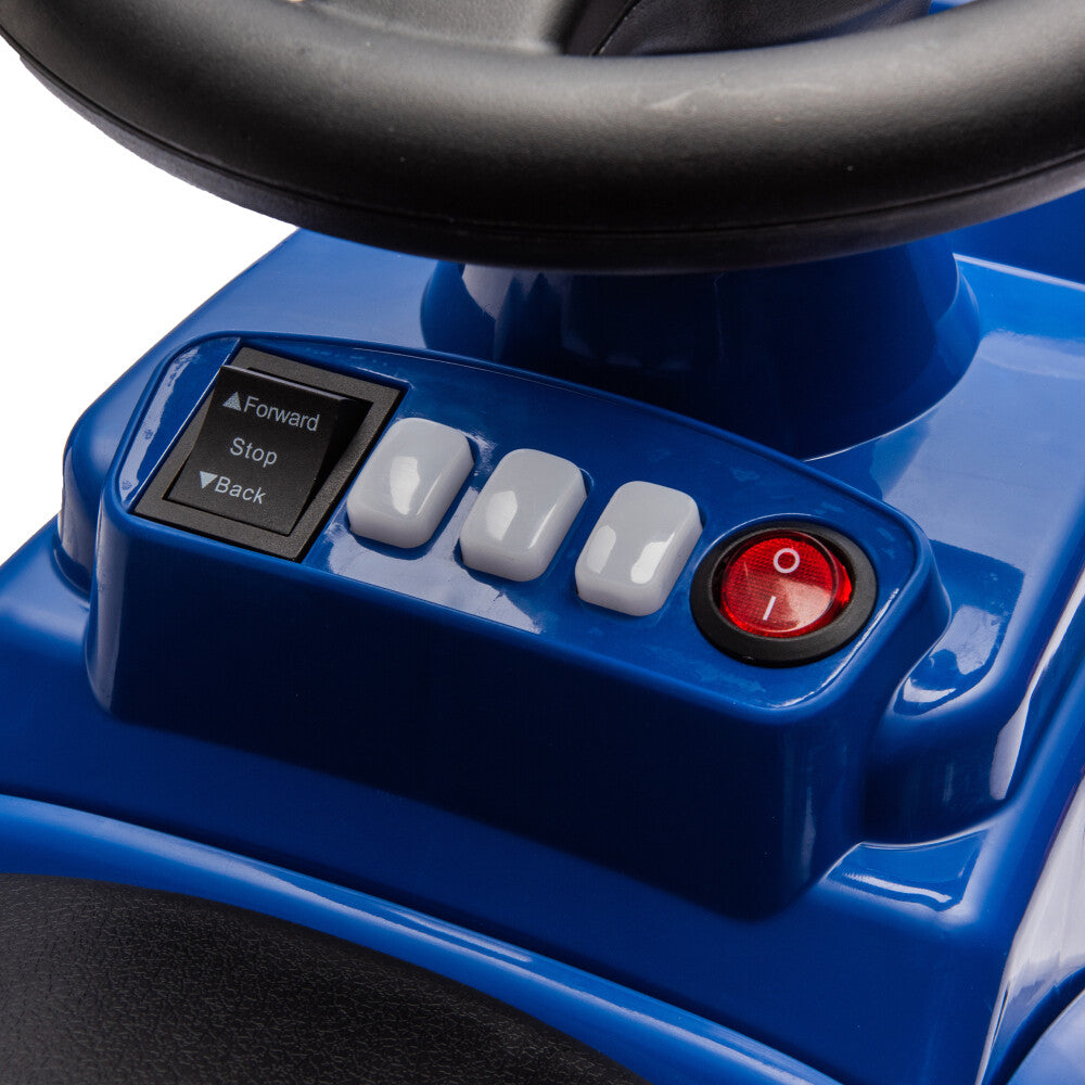 12V Kids Ride-On Motor Bumper Car with 360-Degree Rotation, Four Wheels, and Waterfall Lights Trend Times 17