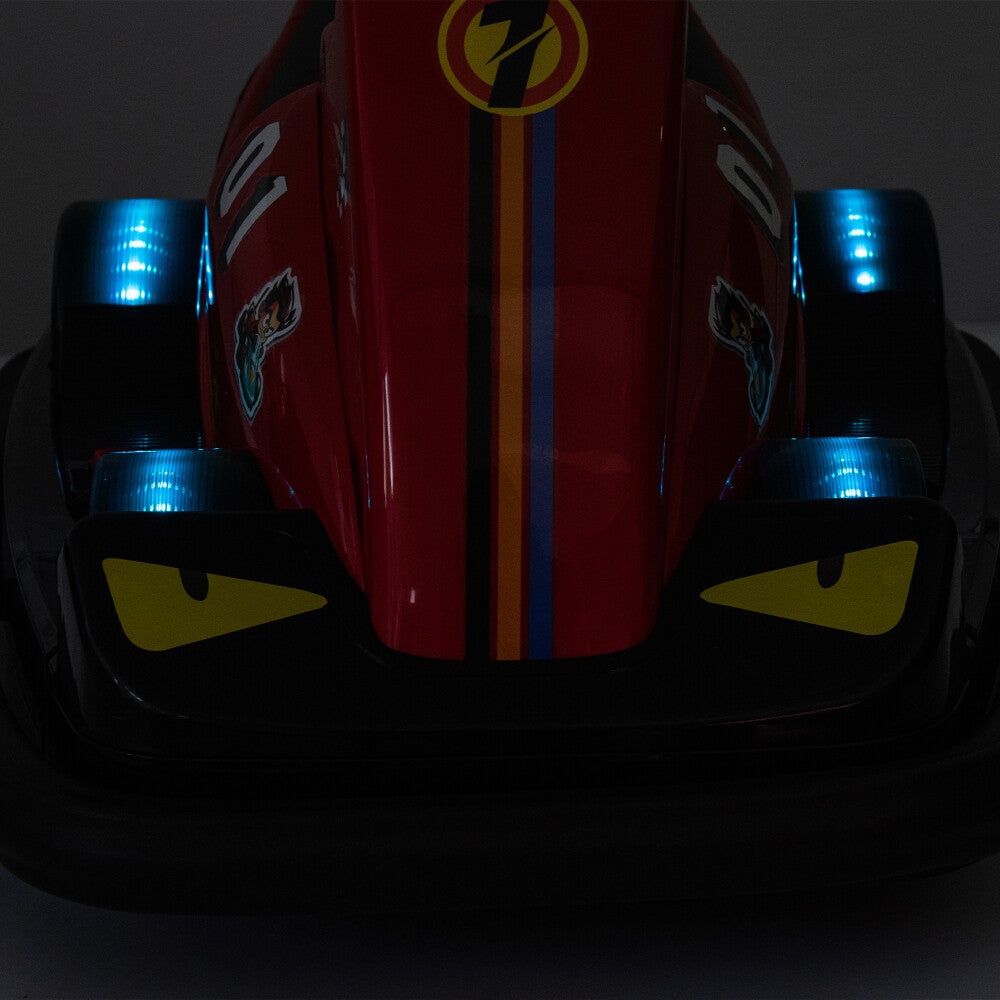 12V Kids Ride-On Motor Bumper Car with 360-Degree Rotation and Collision-Activated Sound Trend Times 9