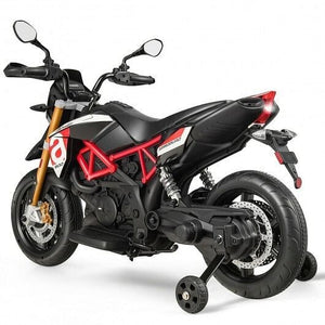 12V Kids Ride-On Licensed Motorcycle with Sounds and Music, Red Trend Times 3