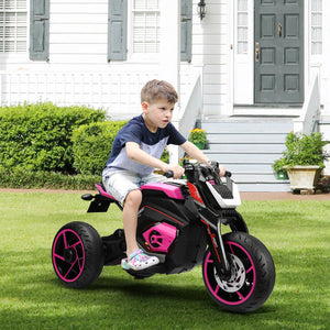 12V Battery-Powered Electric Ride-On 3-Wheel Kids Trike Motorcycle Trend Times 1