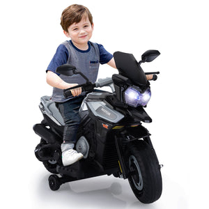 12V Battery-Powered Kids Ride-On Off-Road Motorcycle with Music Trend Times 11