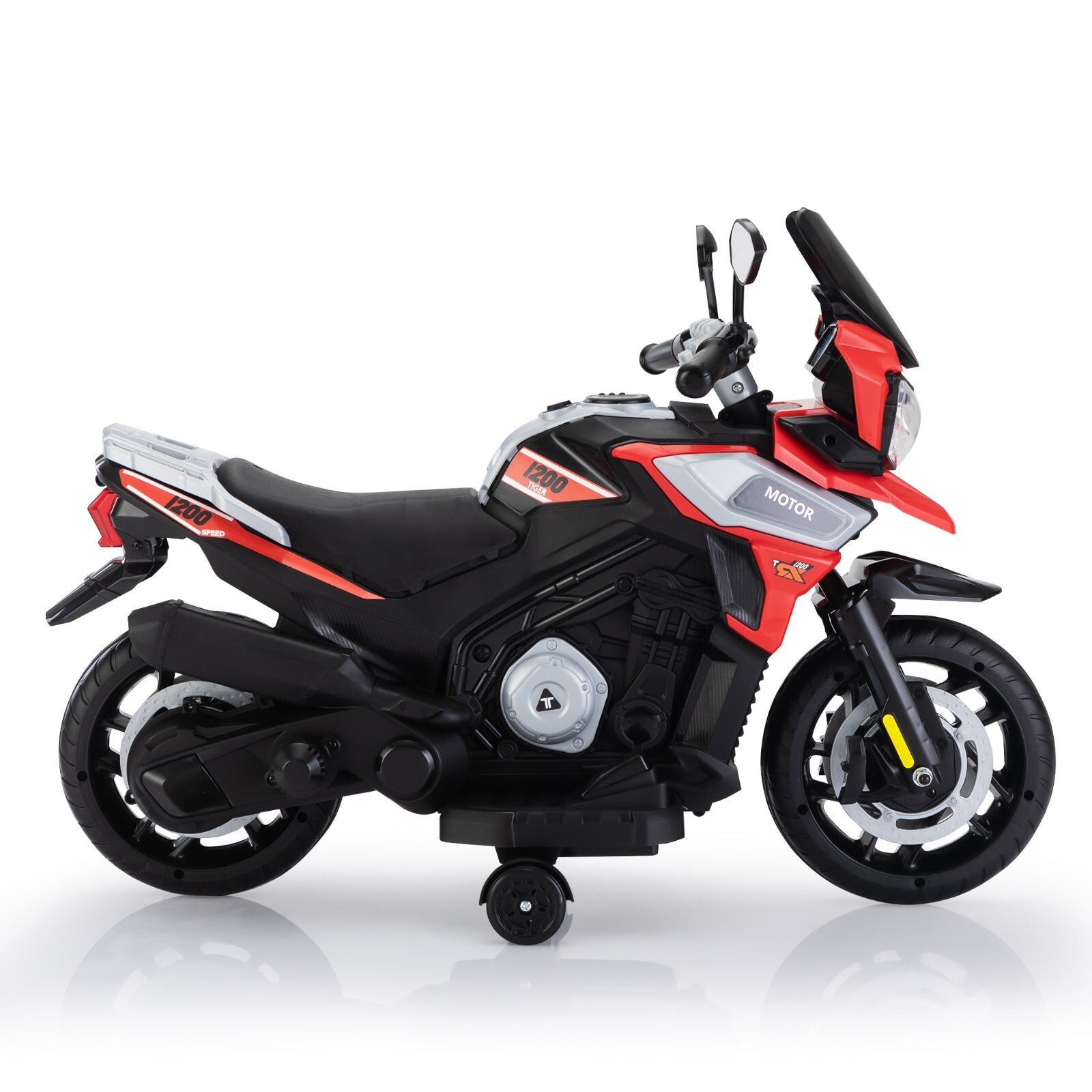 12V Battery-Powered Kids Ride-On Off-Road Motorcycle with Music Trend Times 26