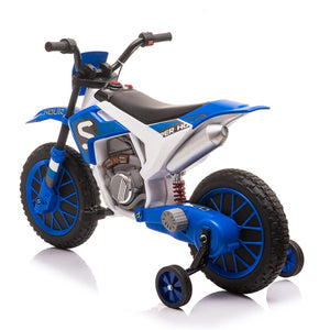 12V Kids Electric Ride-On Motorcycle with Dual 35W Motors and 2 Speeds Trend Times 5