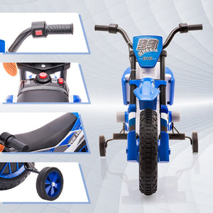 12V Kids Electric Ride-On Motorcycle with Dual 35W Motors and 2 Speeds Trend Times 8