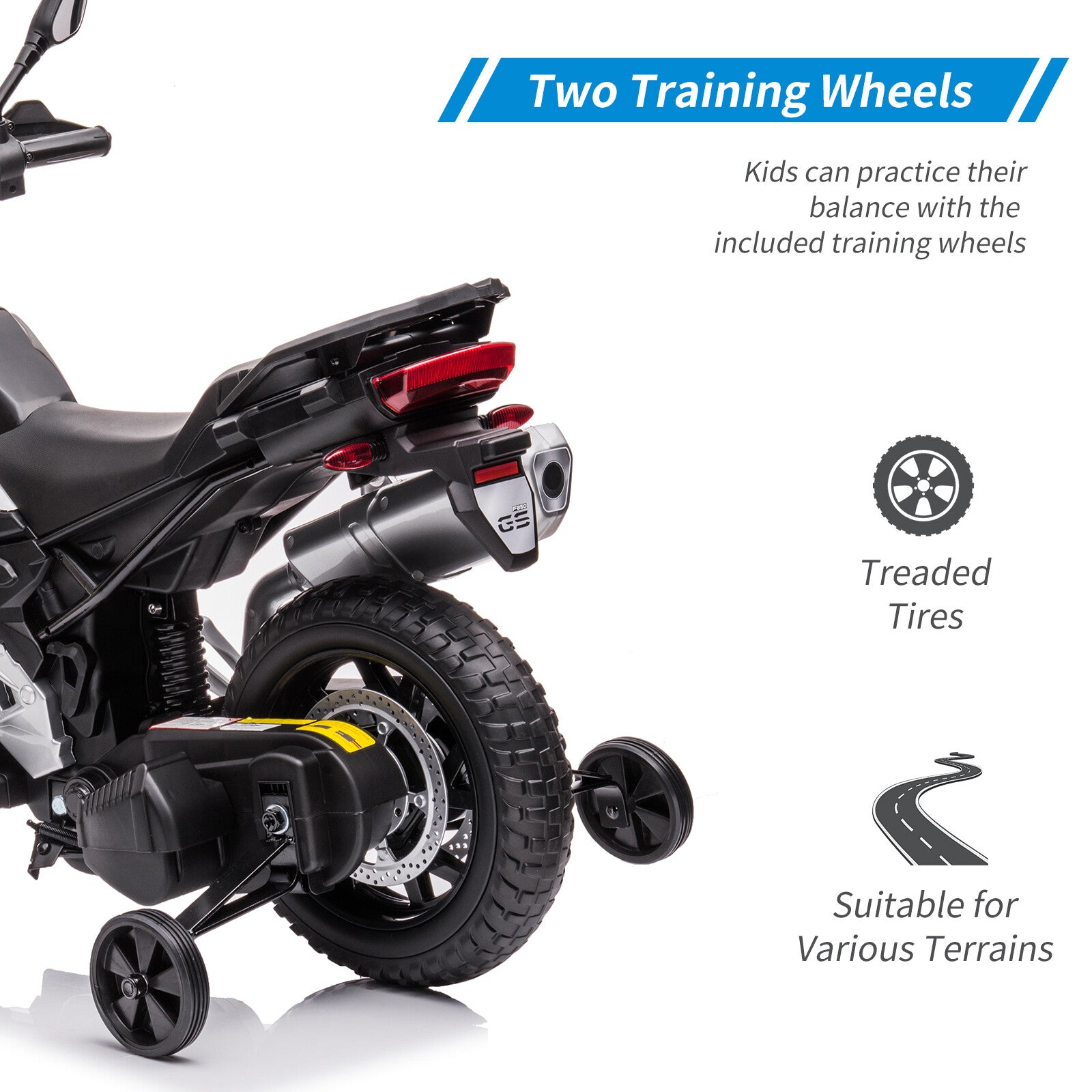 12V Electric Ride-On Motorcycle Toy with Adjustable High and Low Speeds for Kids Trend Times 21
