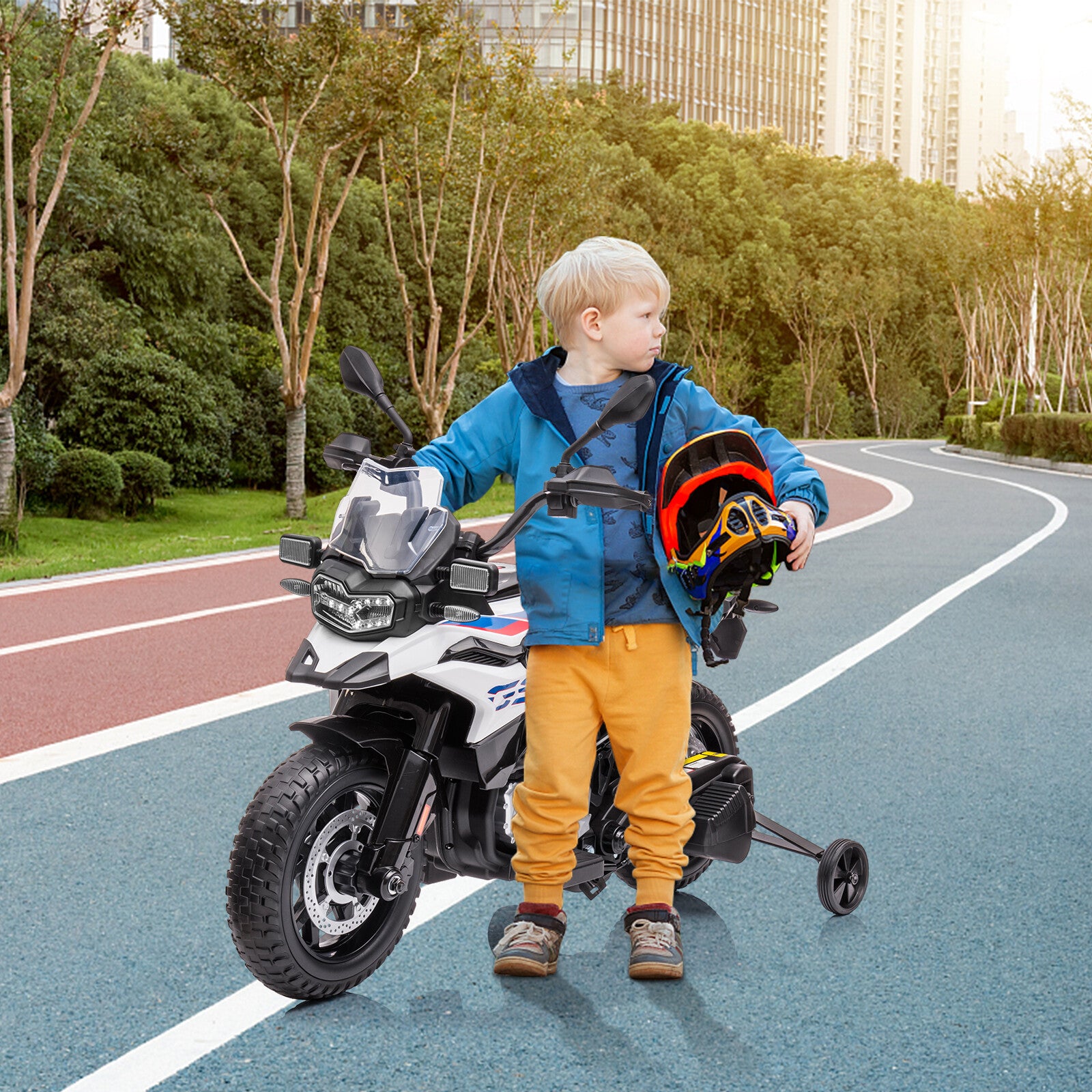 12V Electric Ride-On Motorcycle Toy with Adjustable High and Low Speeds for Kids Trend Times 22