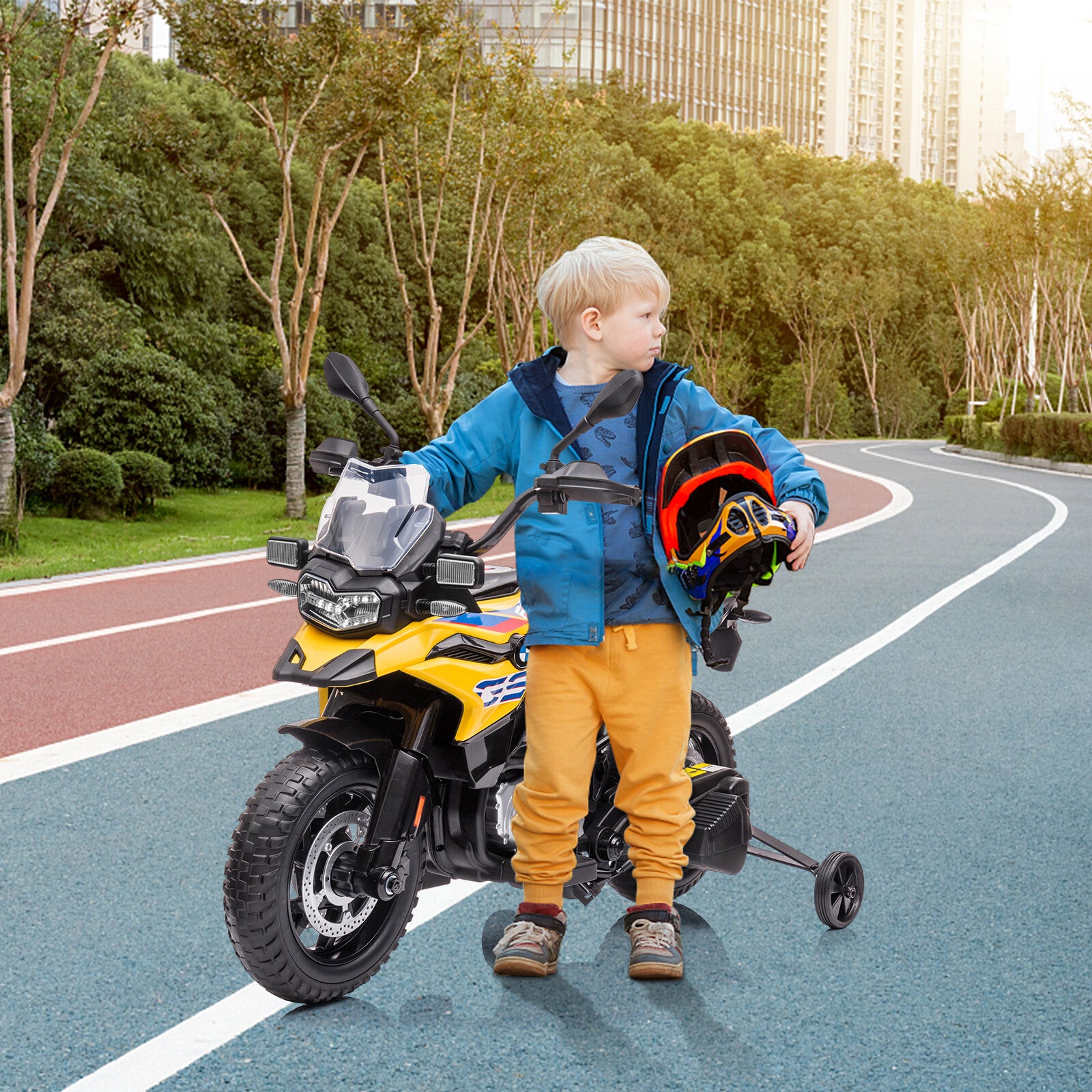 12V Electric Ride-On Motorcycle Toy with Adjustable High and Low Speeds for Kids Trend Times 5