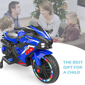 12V Battery-Powered Electric Ride-On Dirt Bike Motorcycle for Kids Trend Times 13