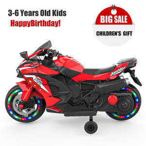 12V Battery-Powered Electric Ride-On Dirt Bike Motorcycle for Kids Trend Times 22