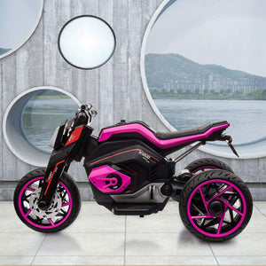 12V Electric 3-Wheel Ride-On Trike Motorcycle for Kids and Boys Trend Times 1