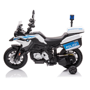 12V Kids Electric Police Ride-On Motorcycle with Battery and LED Lights Trend Times 8