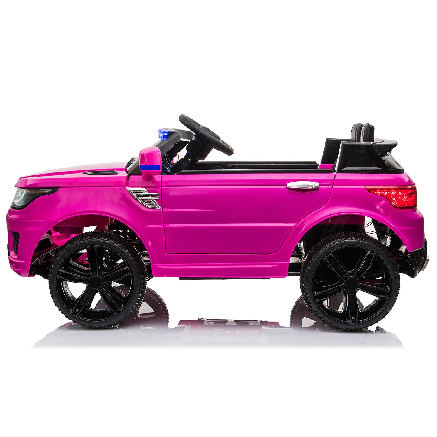 12V Kids Ride-On Cop SUV Car with Remote Control, Siren Sounds, Alarm Lights, and Music Trend Times 1