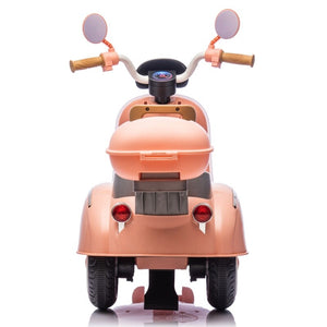 12V Kids Electric Three-Wheel Ride-On Motorcycle with Bluetooth Music for Ages 3-6 Years Trend Times 5